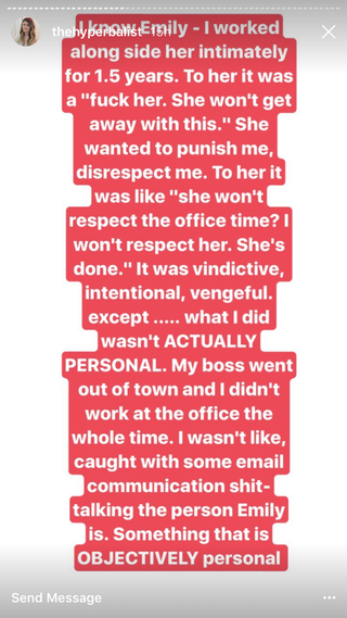 Illustration for article titled 'Just Like Actual What the Fuck': InstaStory Shoots Thunderbolt Into Heart of Cupcakes and Cashmere Community